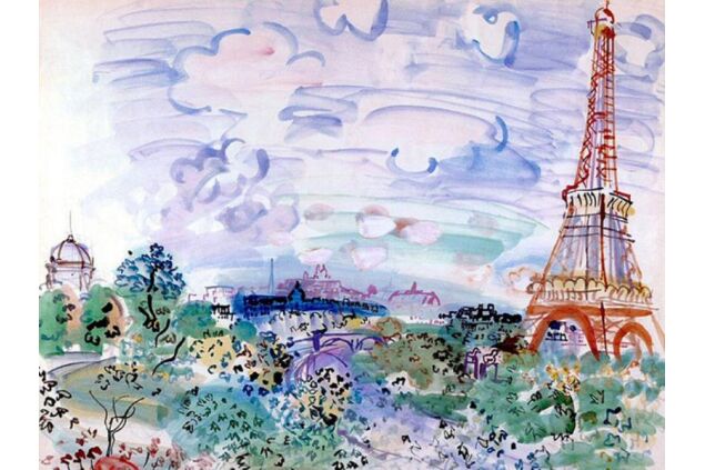 DRA 001 / Raoul DUFY / The Eiffel Tower DRA 001 / Raoul DUFY / The Eiffel Tower