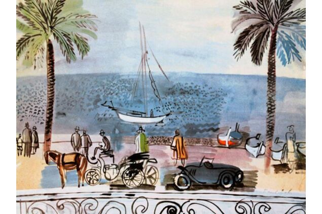 DRA 003 / Raoul DUFY / Promenade a Nice DRA 003 / Raoul DUFY / Promenade a Nice