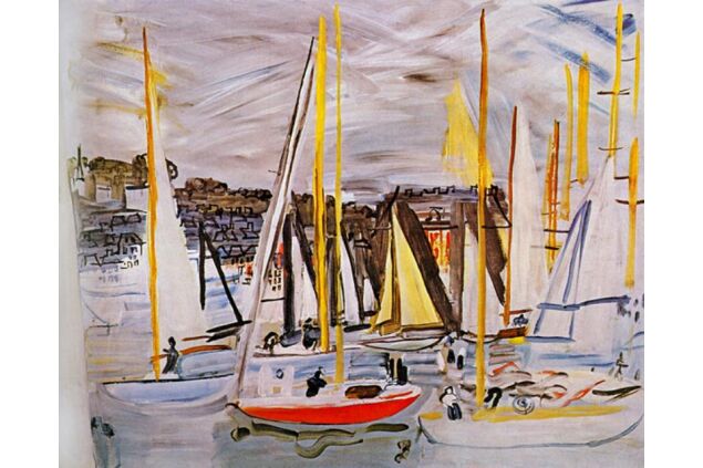 DRA 006 / Raoul DUFY / The Basin Of Deauville DRA 006 / Raoul DUFY / The Basin Of Deauville