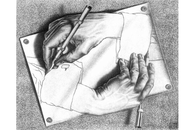 EMC 001 / Maurits Cornelis ESCHER / Drawing Hands EMC 001 / Maurits Cornelis ESCHER / Drawing Hands