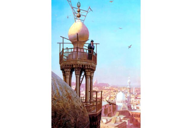 GJL 026 / Jean Leon GEROME / The Muezzins call to prayer GJL 026 / Jean Leon GEROME / The Muezzins call to prayer