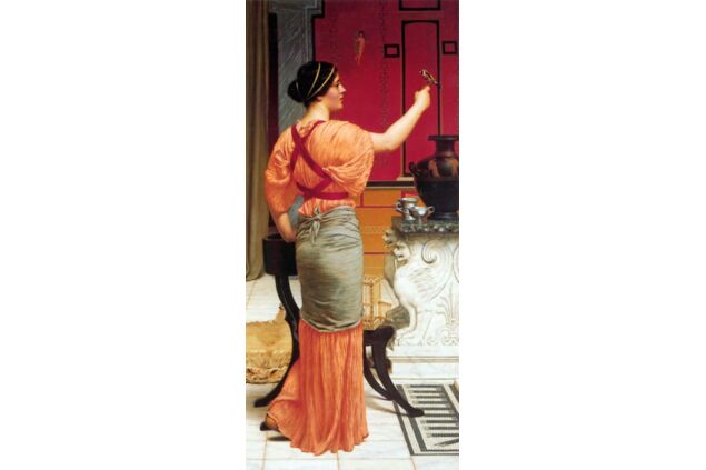 GJW 029 / John William GODWARD / Lesbia With Her Sparrow GJW 029 / John William GODWARD / Lesbia With Her Sparrow