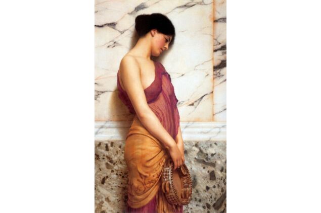 GJW 039 / John William GODWARD / The Tambourine Girl GJW 039 / John William GODWARD / The Tambourine Girl