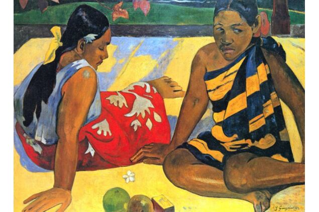 GPA 002 / Paul GAUGUIN / Zwei Frauen Von Tahiti GPA 002 / Paul GAUGUIN / Zwei Frauen Von Tahiti