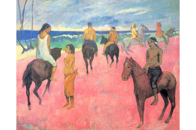 GPA 008 / Paul GAUGUIN / Reiter Am Strand GPA 008 / Paul GAUGUIN / Reiter Am Strand