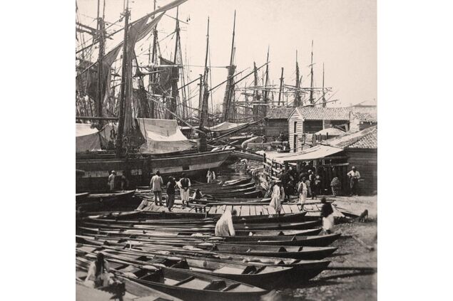 IST 017 / Anonim / Beşiktaş Firewood Pier, 1870 IST 017 / Anonim / Beşiktaş Firewood Pier, 1870