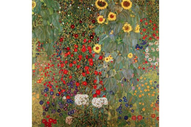 KLG 028 / Gustav KLIMT / Garden With Sunflowers KLG 028 / Gustav KLIMT / Garden With Sunflowers