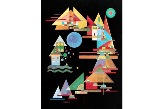 KWA 014 / Wassily KANDINSKY / Spitzen İn Bogen KWA 014 / Wassily KANDINSKY / Spitzen İn Bogen