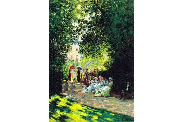 MCL 027 / Claude MONET / Monceau Parkı 1878 MCL 027 / Claude MONET / Monceau Parkı 1878