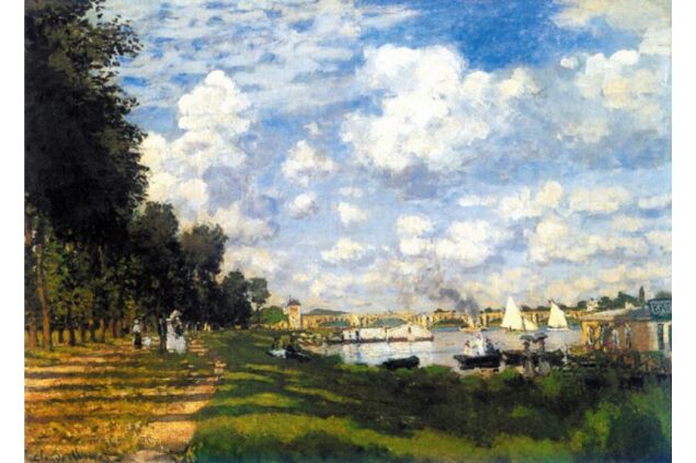 MCL 030 / Claude MONET / Argenteuil Limanı, 1872 MCL 030 / Claude MONET / Argenteuil Limanı, 1872