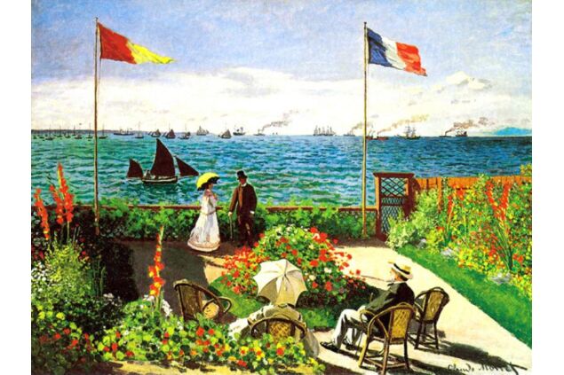 MCL 043 / Claude MONET / St. Adresse Denizinde Teras MCL 043 / Claude MONET / St. Adresse Denizinde Teras