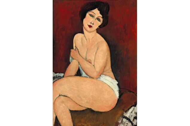 MDA 002 / Amedeo MODIGLIANI / Nu Assis Sur Un Divan MDA 002 / Amedeo MODIGLIANI / Nu Assis Sur Un Divan