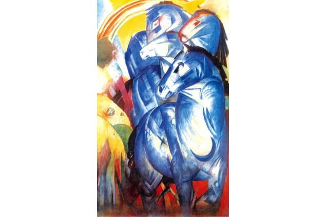 MFR 005 / Franz MARC / Mavi Atlar Kulesi, 1913 MFR 005 / Franz MARC / Mavi Atlar Kulesi, 1913