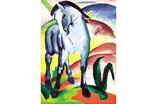 MFR 006 / Franz MARC / Mavi At, 1911 MFR 006 / Franz MARC / Mavi At, 1911