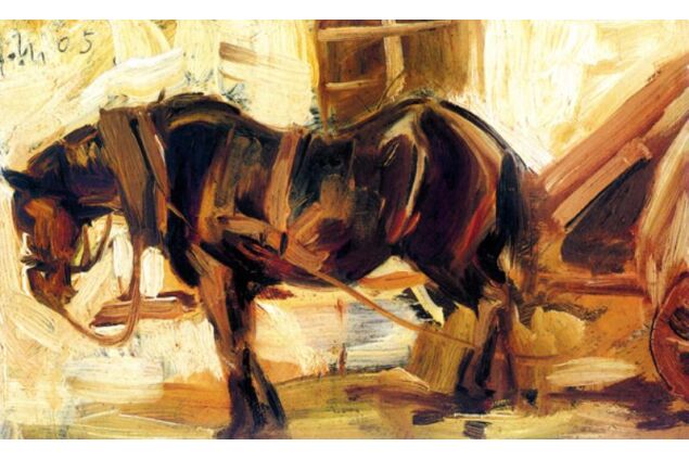 MFR 009 / Franz MARC / Küçük At Çalışması, 1905 MFR 009 / Franz MARC / Küçük At Çalışması, 1905