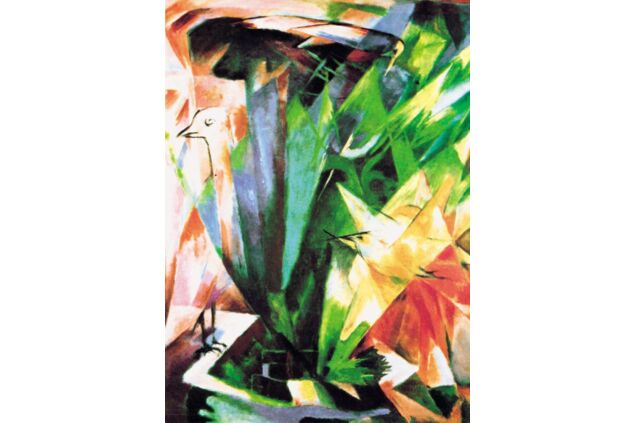 MFR 012 / Franz MARC / Kuşlar, 1914 MFR 012 / Franz MARC / Kuşlar, 1914