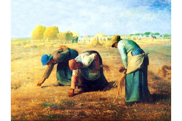 MJF 001 / Jean Francois MILLET / Başak Toplayanlar, 1857 MJF 001 / Jean Francois MILLET / Başak Toplayanlar, 1857