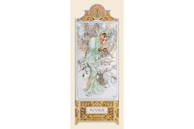 MUA 005 / Alphonse MUCHA / The Seasons Detay MUA 005 / Alphonse MUCHA / The Seasons Detay