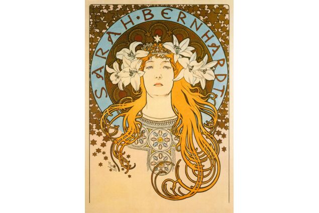 MUA 009 / Alphonse MUCHA / Sarah Bernhardt La Plume MUA 009 / Alphonse MUCHA / Sarah Bernhardt La Plume