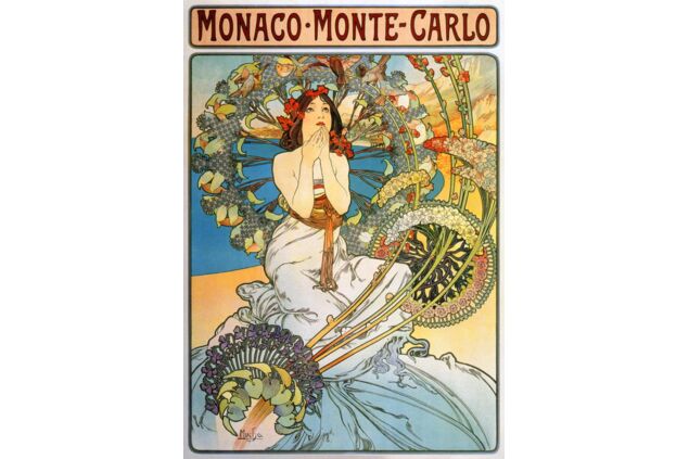 MUA 020 / Alphonse MUCHA / Monaco Monte Carlo MUA 020 / Alphonse MUCHA / Monaco Monte Carlo