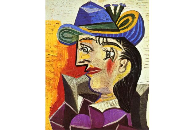 PPA 007 / Pablo PICASSO / Woman With A Blue Hat PPA 007 / Pablo PICASSO / Woman With A Blue Hat