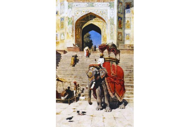 WEL 007 / Edwin Lord WEEKS / Royal Elephant at the Gateway WEL 007 / Edwin Lord WEEKS / Royal Elephant at the Gateway